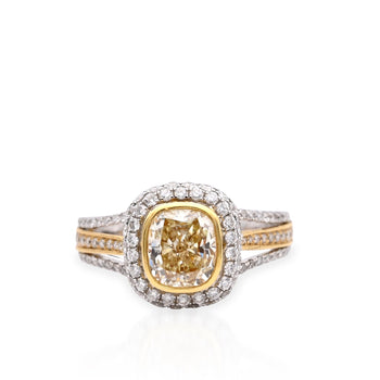 Yellow Diamond Ring