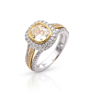 Yellow Diamond Ring