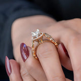 Diamond Solitaire Engagement Ring TWC 2CT