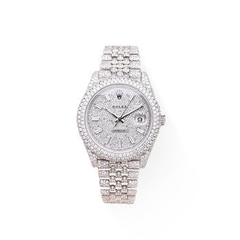 Elegant 41MM Diamond Rolex Timepiece - Perfect Blend of Style and Luxury